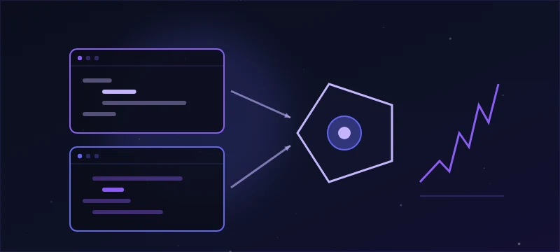 Header and source files compiling into an engine core with a performance trace